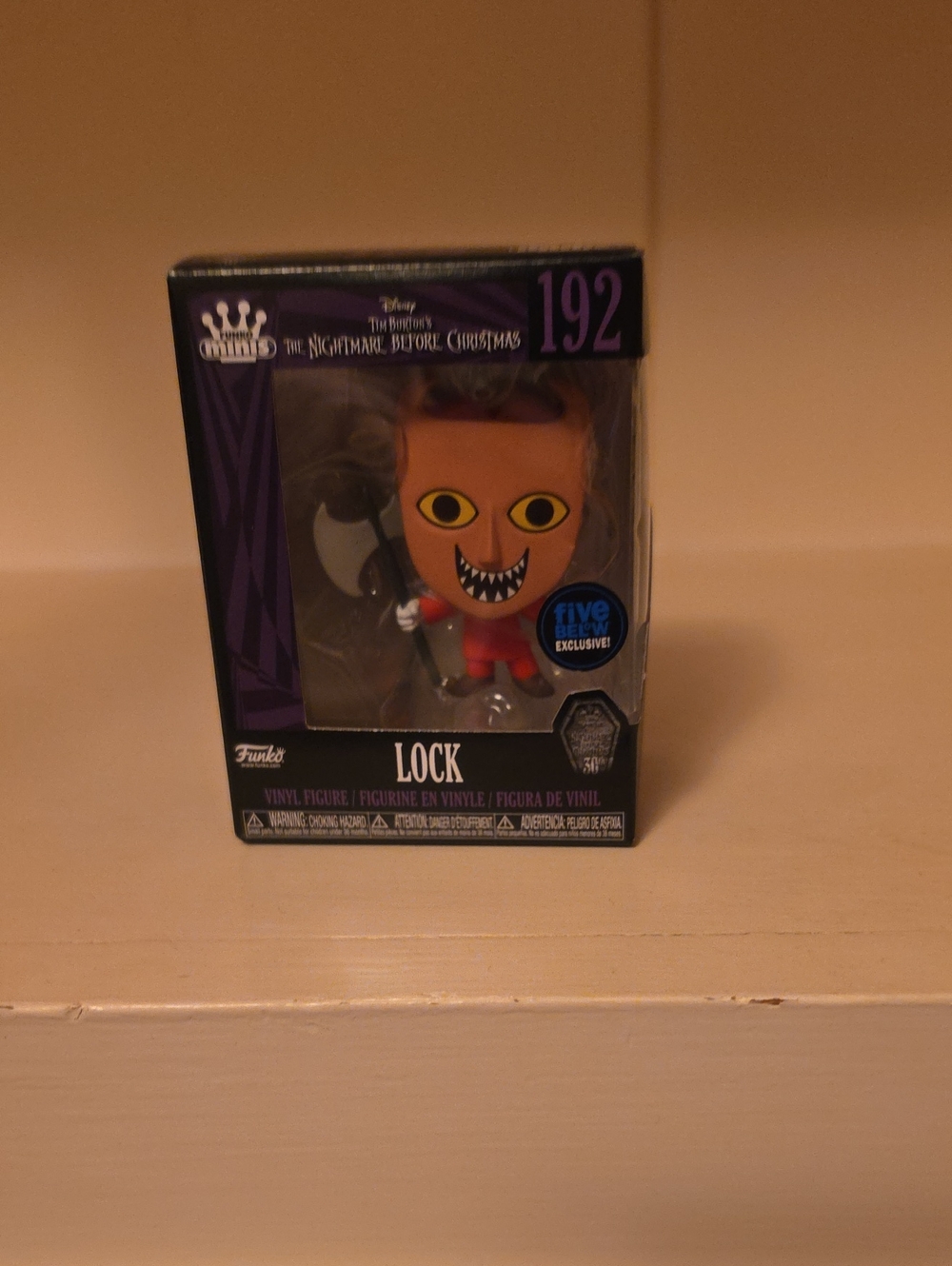 Funko Lock Vinyl Figure - Orange, Black & Yellow